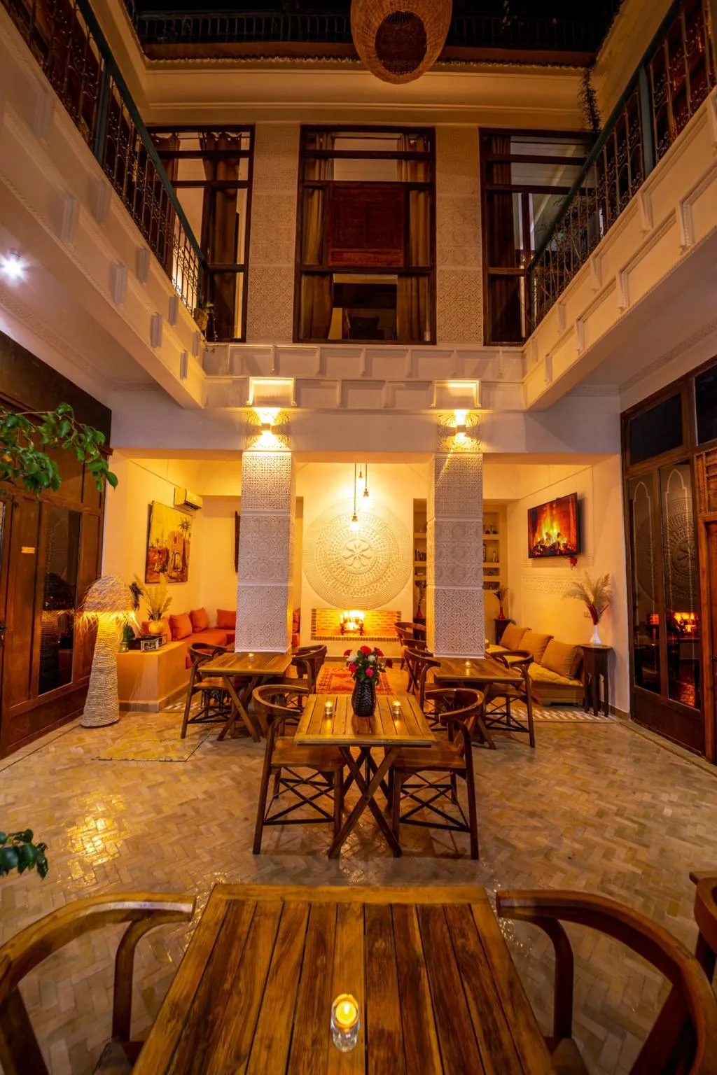 Lobby, Riad Ambre Et Jasmin, Marrakech