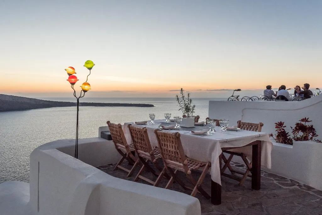 Restaurant, Fanari Villas, Santorini