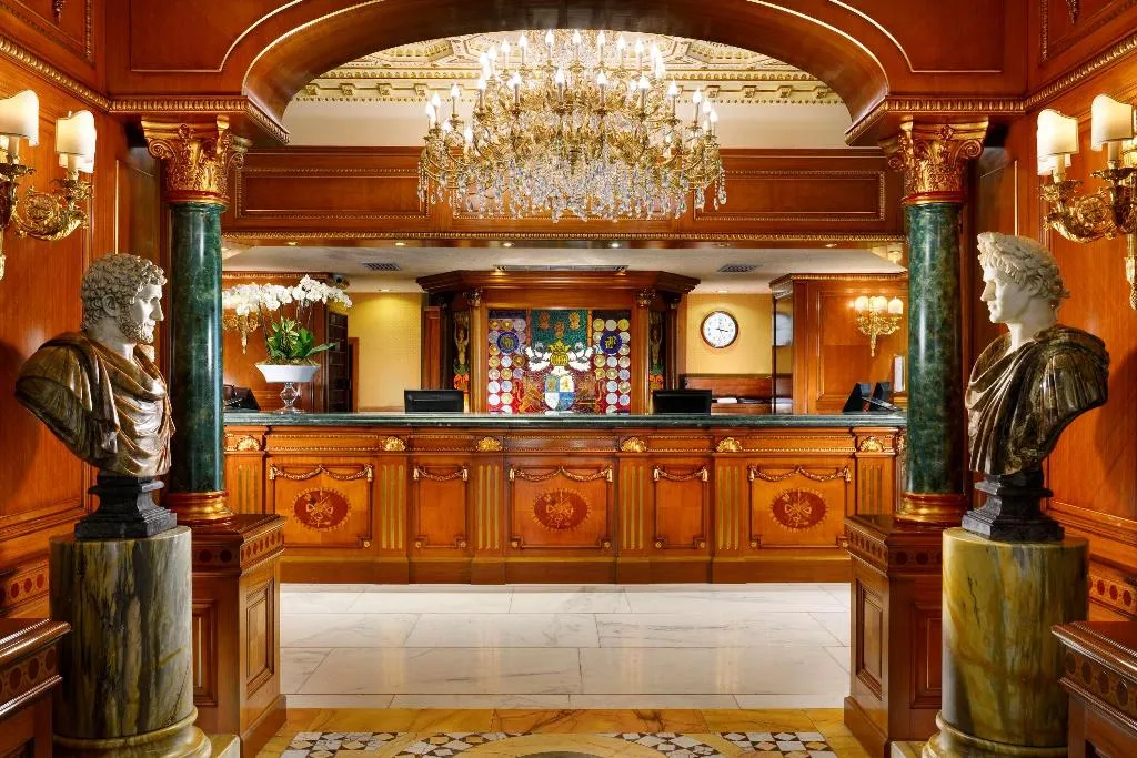 Lobby, Parco dei Principi Grand Hotel & Spa, Rome