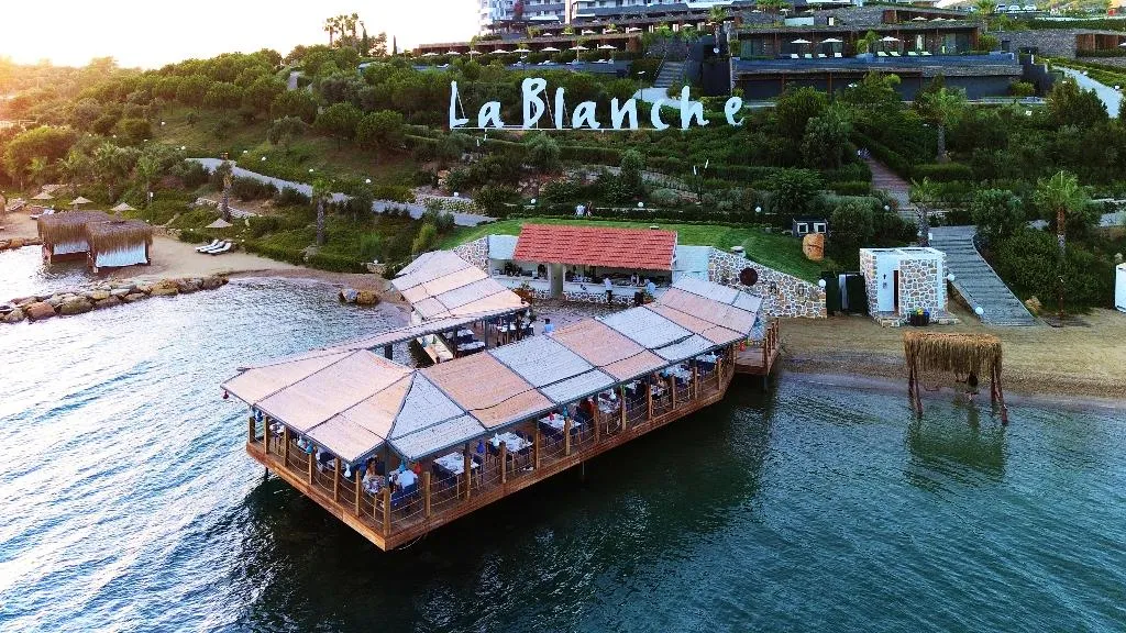 Restaurant, La Blanche Island, Bodrum