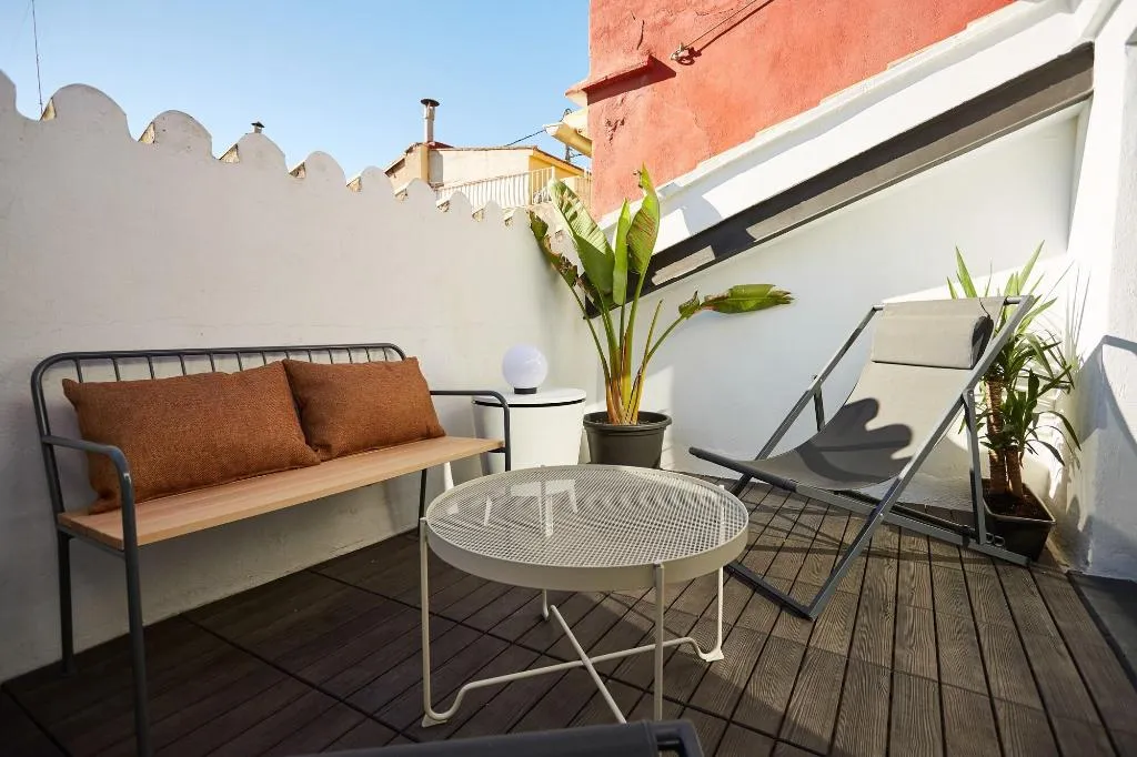 Terrace, Bubusuites, Valencia