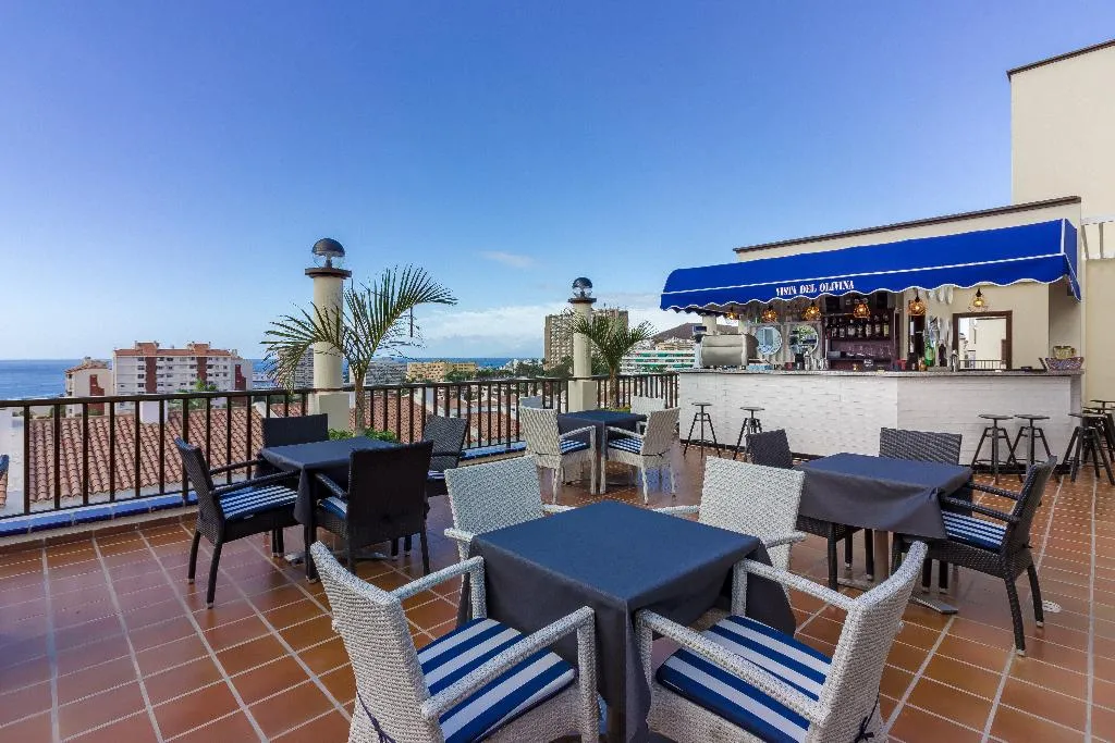 Bar, klayman Olivina Aparthotel, Tenerife