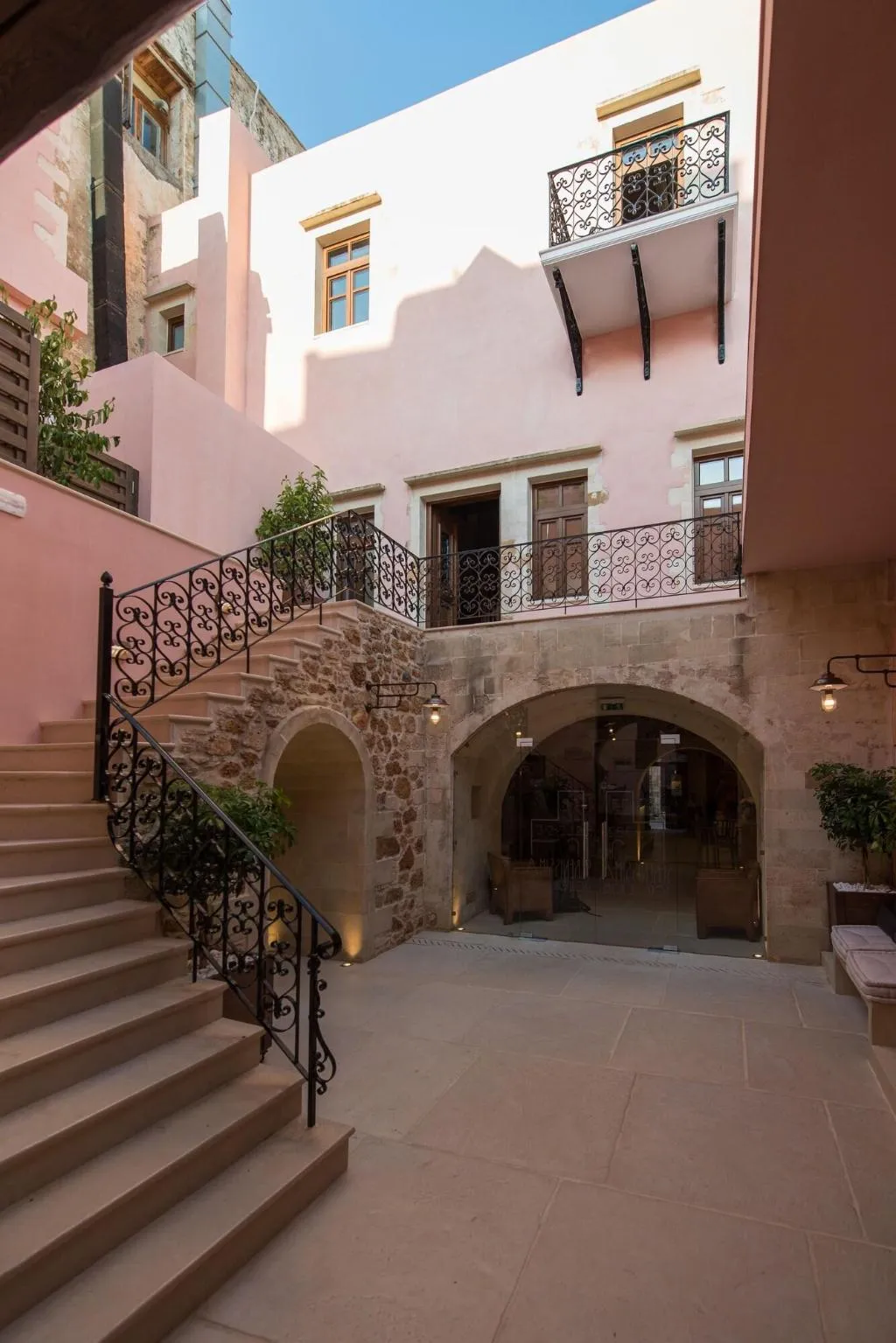 Terrace, Serenissima Boutique Hotel, Crete