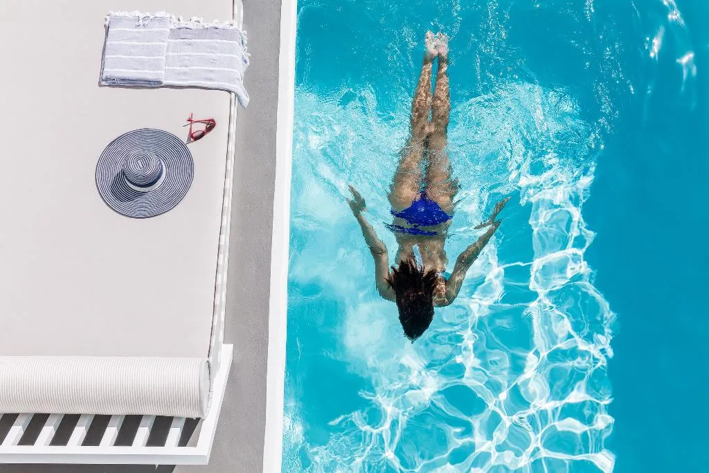 Pool, Charisma Suites, Santorini