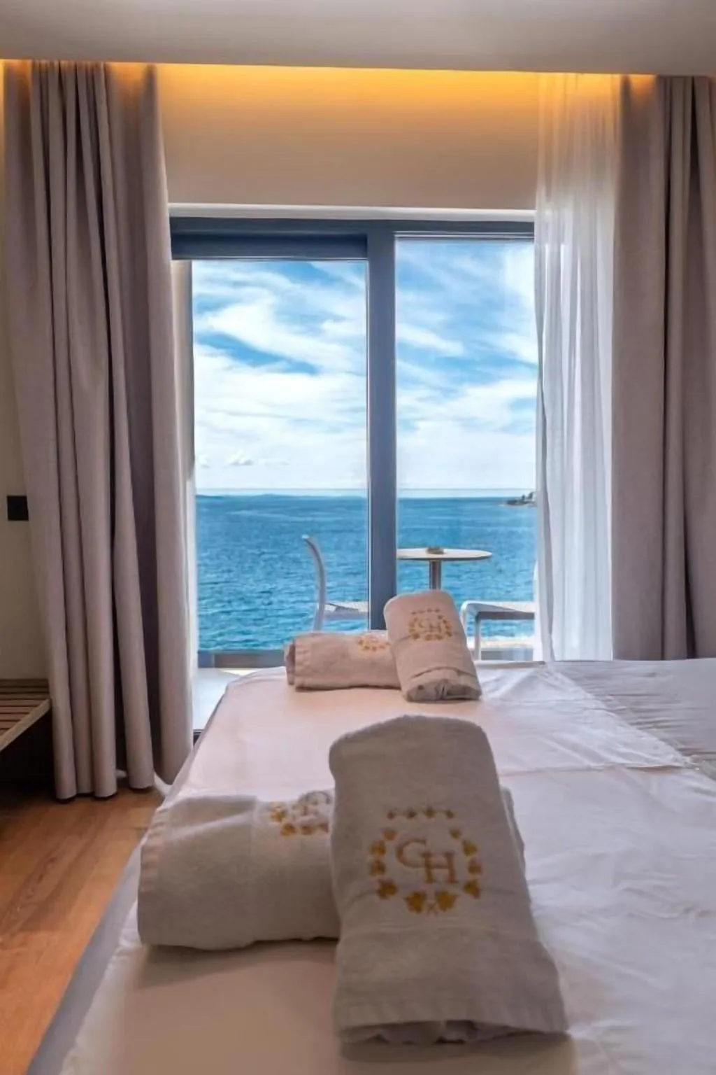 Room, Grand Hotel Saranda, Southern Albania