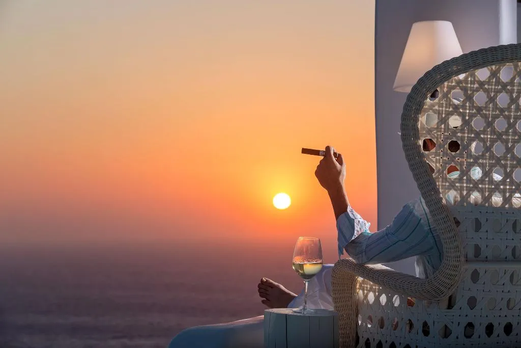 Restaurant, Charisma Suites, Santorini