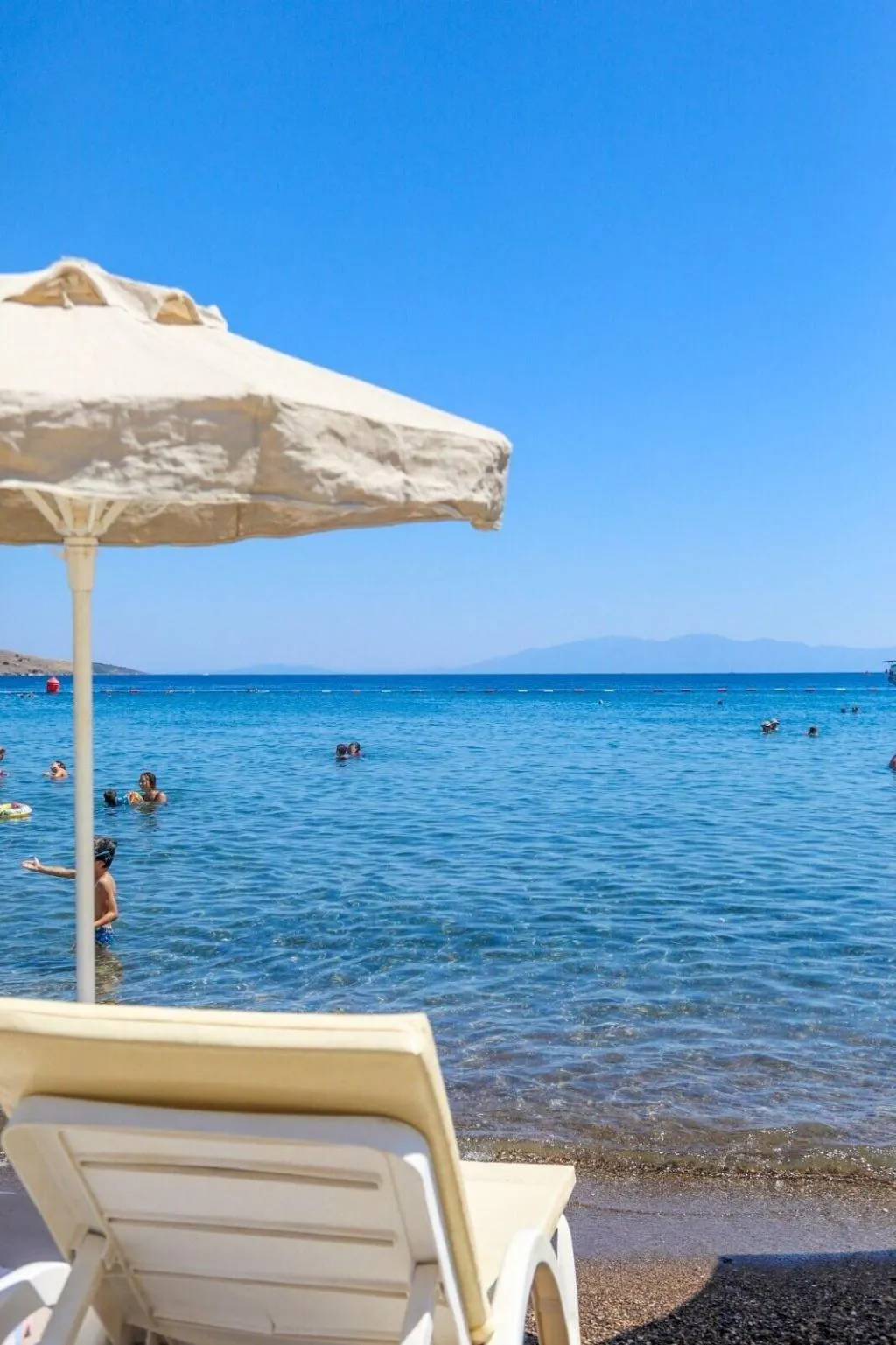 Beach, Viras Hotel, Bodrum