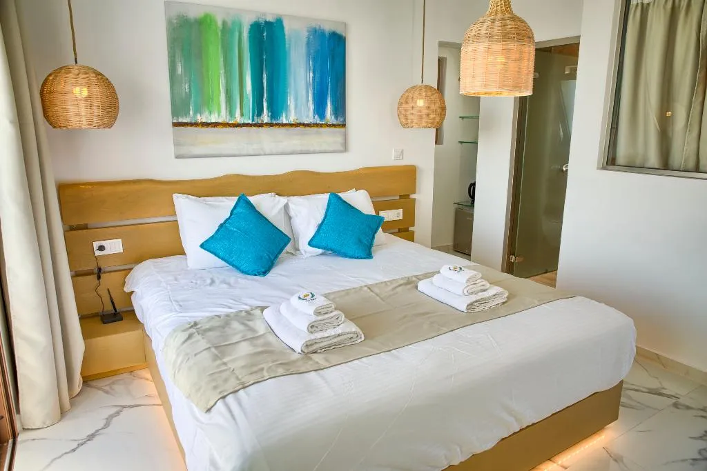 JUNIOR SUITE DELUXE WITH PRIVATE POOL Room, Alia suites & Alia beachfront suites and spa, Rhodes