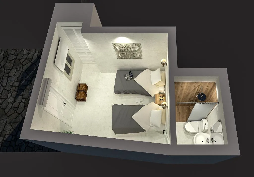 Double or Twin COMFORT Room, Mina Town Hillside, Mykonos