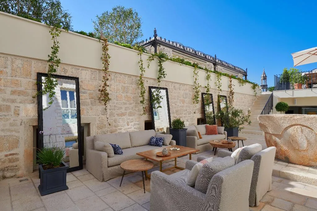 Terrace, Palace Elisabeth Hvar Hotel, Split