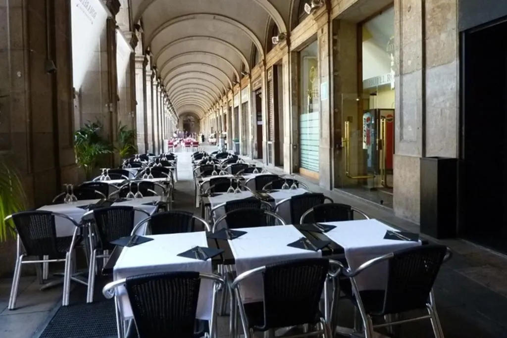 General view, Roma Reial, Barcelona