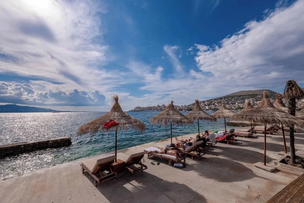 General view, Grand Hotel Saranda, Southern Albania