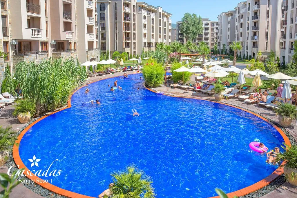 Pool, Cascadas Family Resort, Bourgas