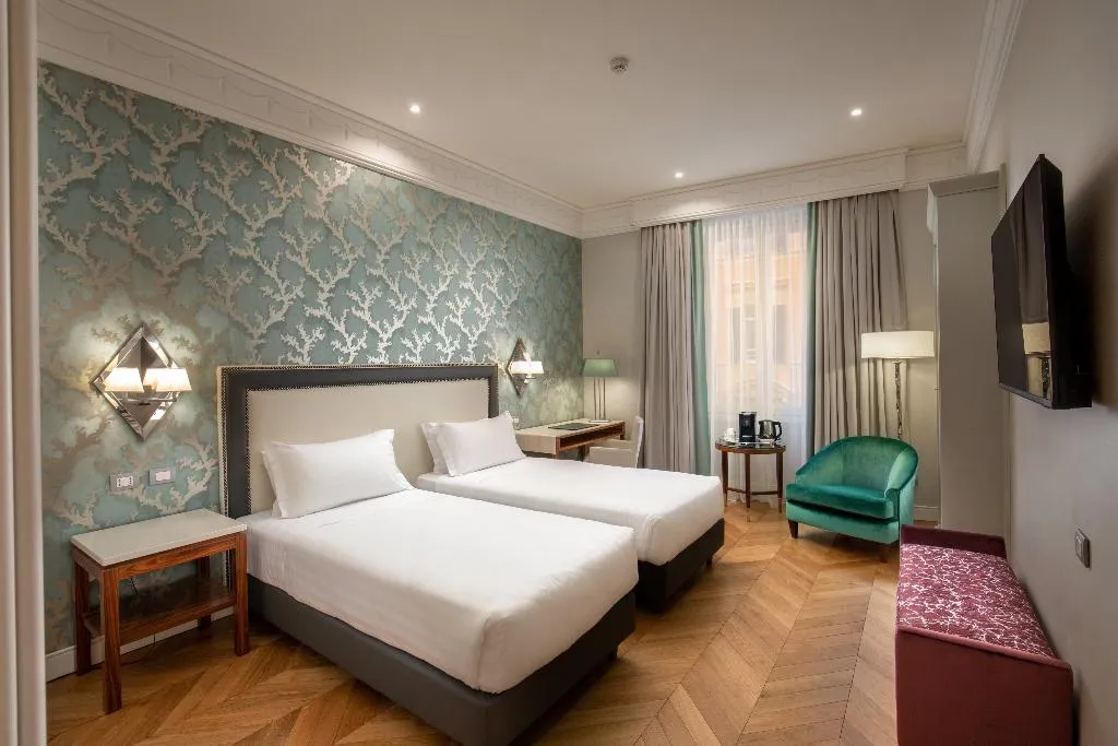 Double or Twin DELUXE Room, Rose Garden Palace, Rome