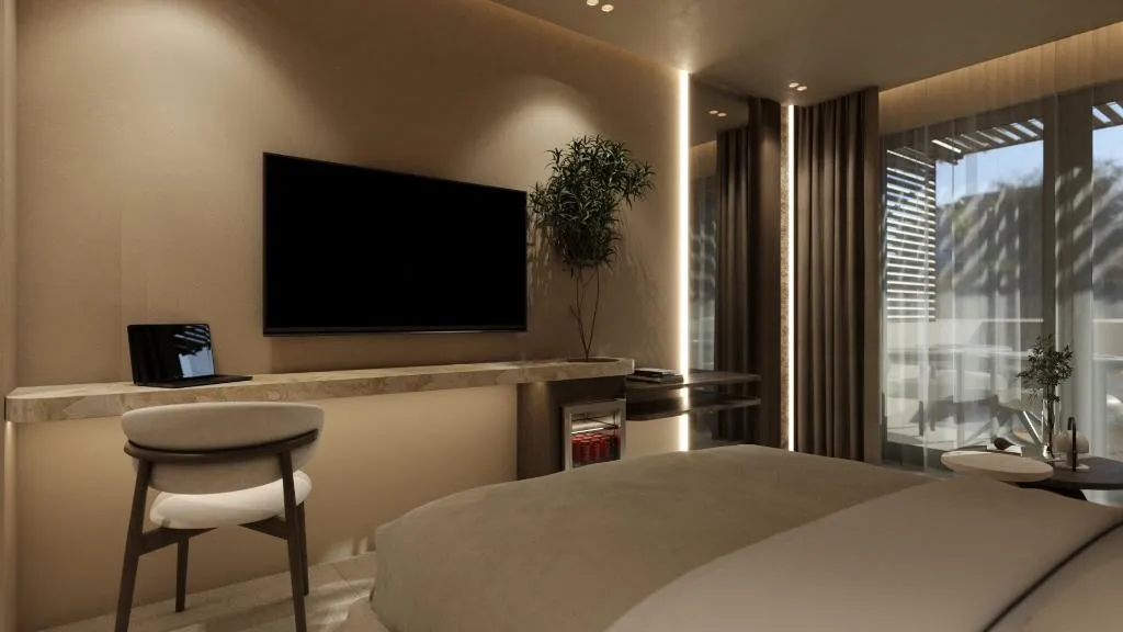 JUNIOR SUITE SEA VIEW Room, Themis Beach Hotel, Crete