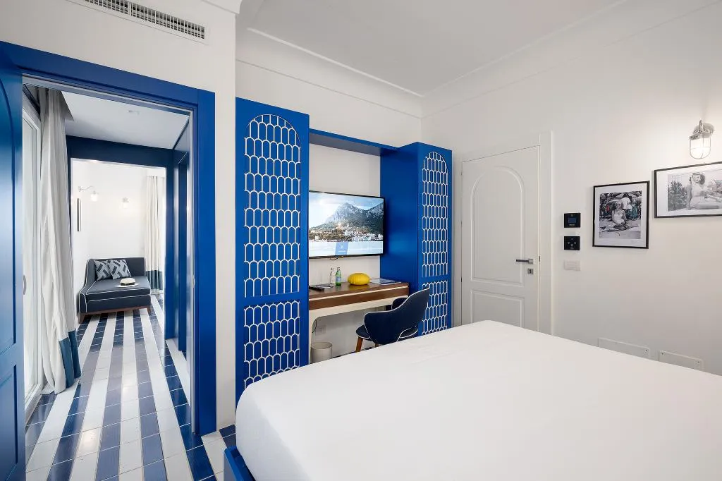 SUITE SEA VIEW WITH PRIVATE POOL Room, Villa Lia Hotel Capri, Naples