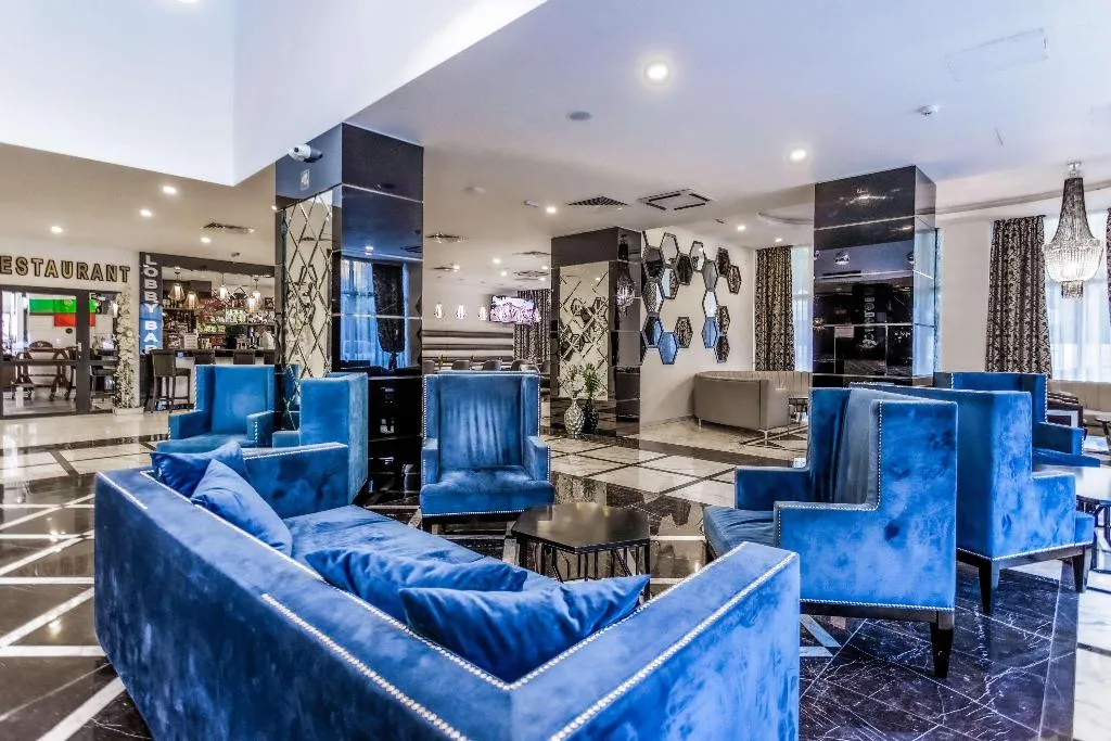Lobby, Prestige Deluxe Hotel Aquapark Club, Varna