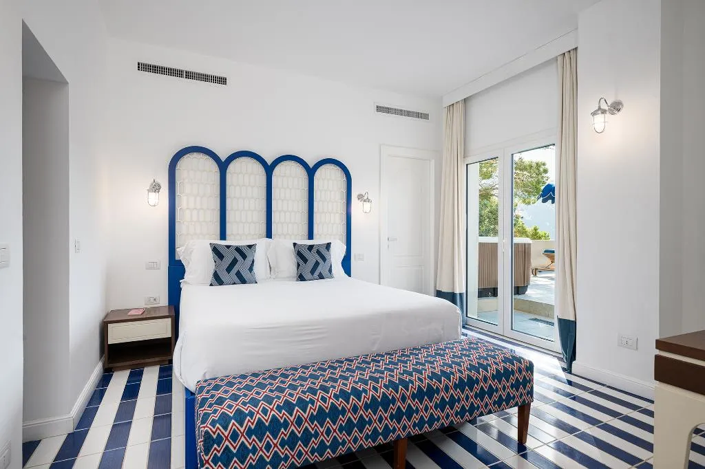 DOUBLE PREMIUM SEA VIEW Room, Villa Lia Hotel Capri, Naples