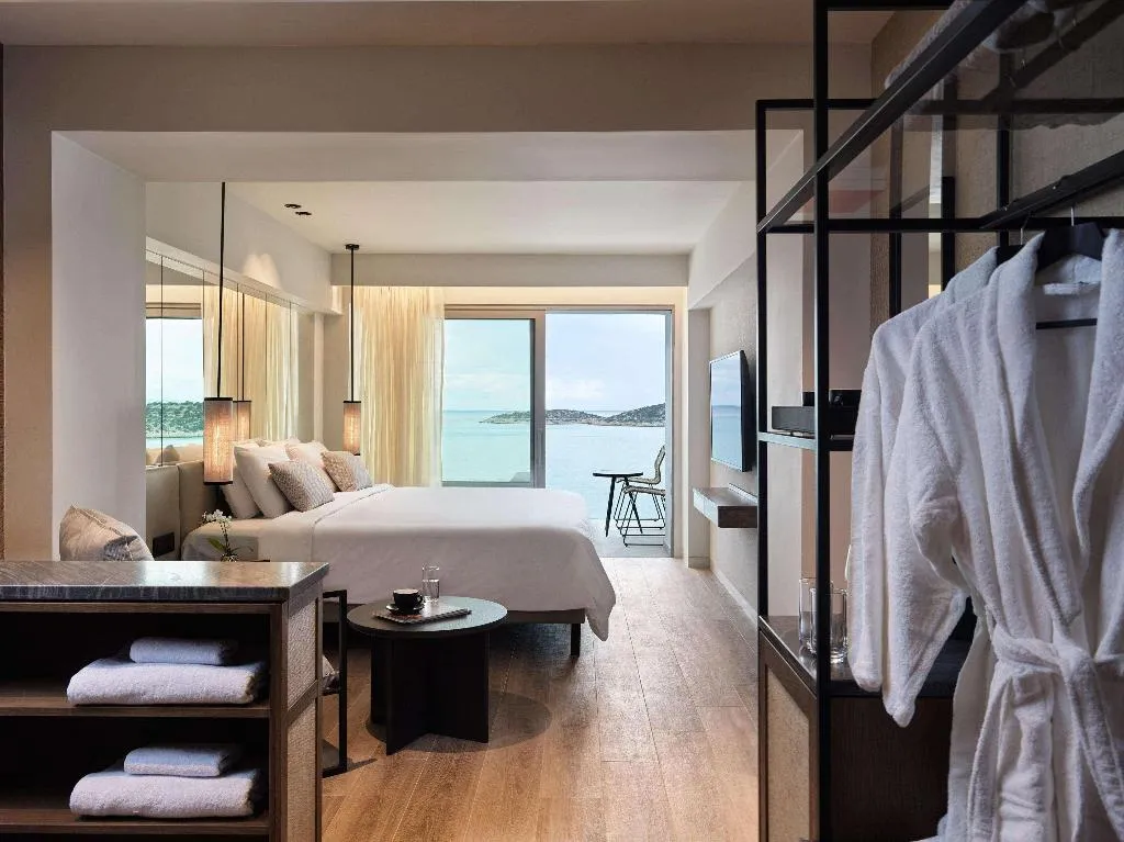 DOUBLE WITH PRIVATE POOL Room, NIKO Seaside Resort Crete MGallery, Crete