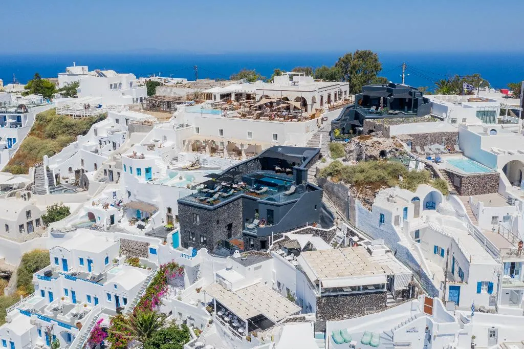 General view, Kivotos Santorini, Santorini