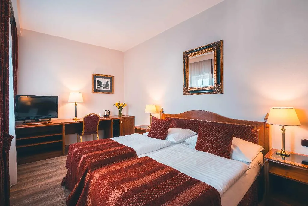 Double or Twin STANDARD Room, Ariston & Ariston Patio Hotel Prague, Prague