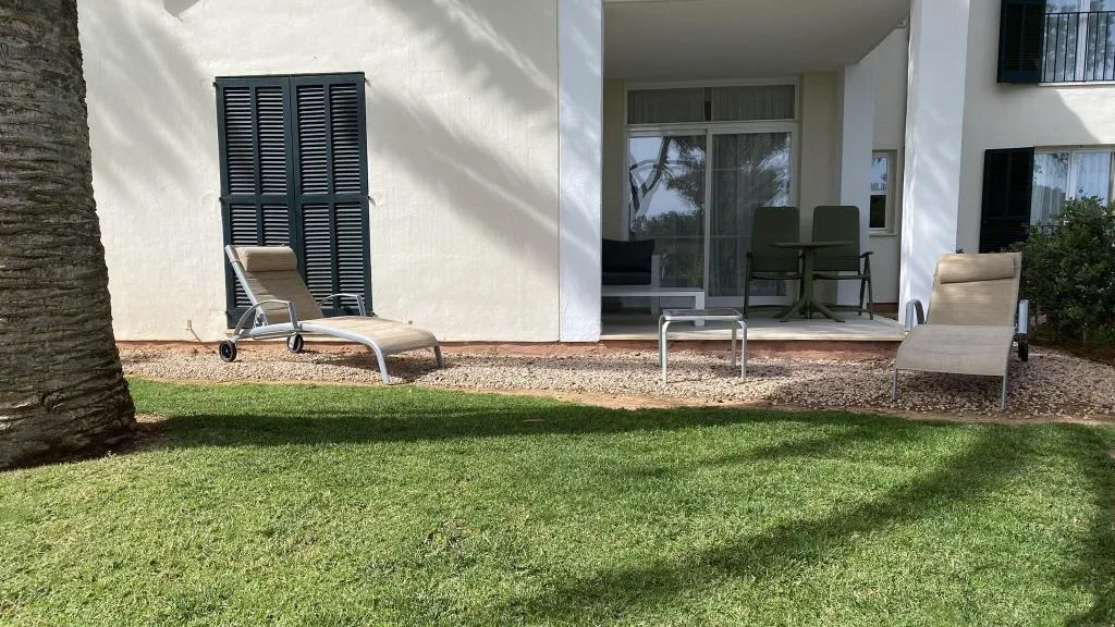 Terrace, Blau Colonia Sant Jordi Resort, Majorca