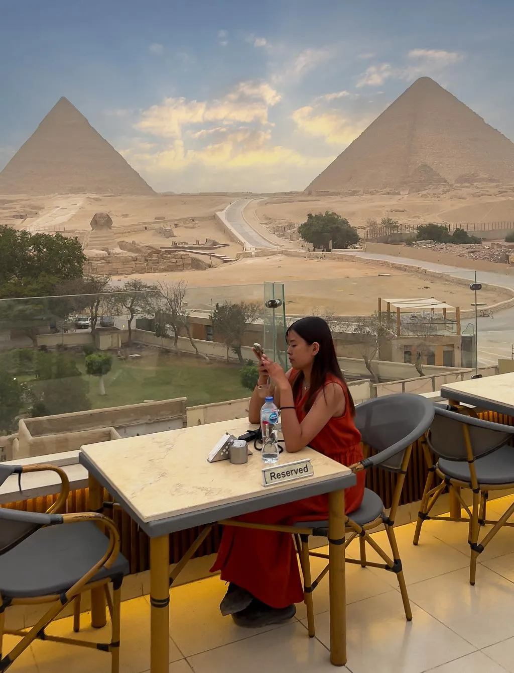 General view, Giza Pyramids View Inn, Cairo
