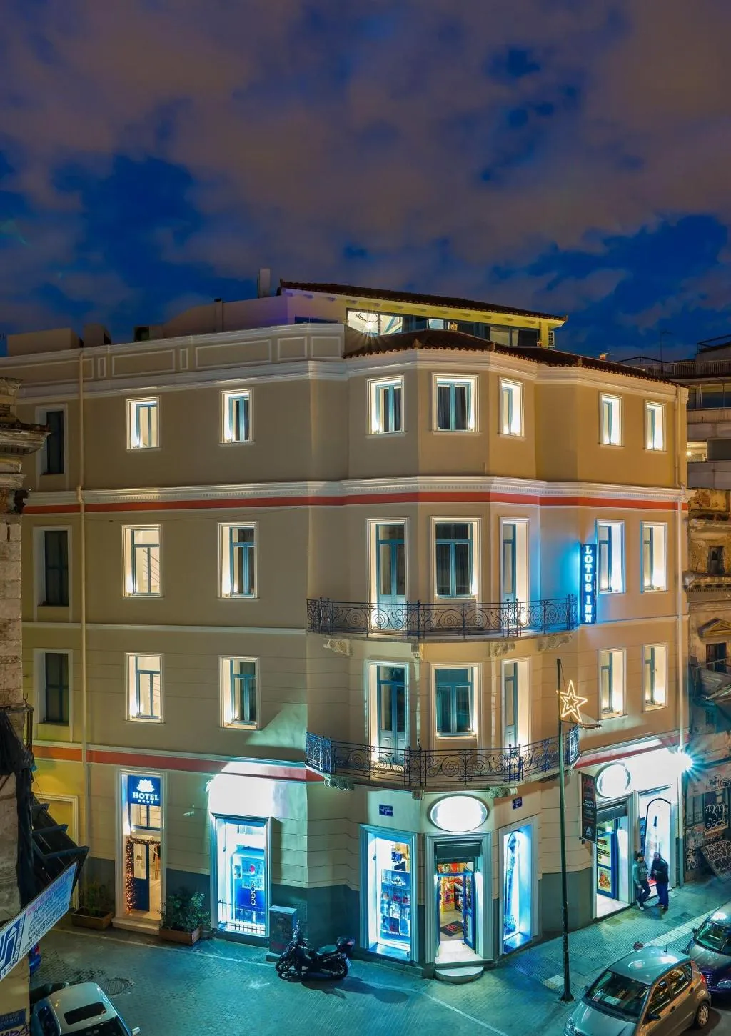 General view, Lotus Inn, Athens