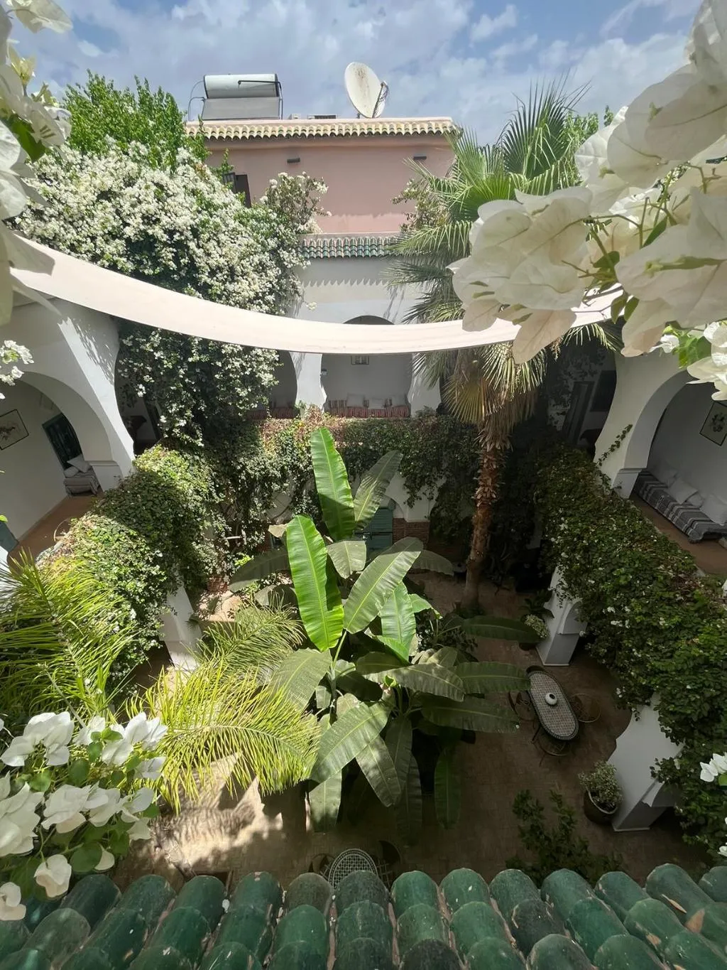 General view, Riad Dar Bounouar, Marrakech
