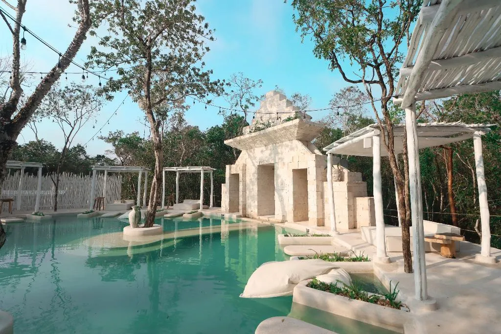Pool, The Yellow Nest, Cancun Area