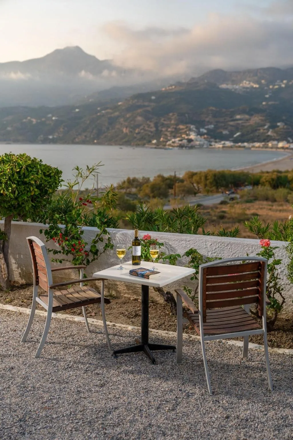 Terrace, Plakias Bay, Crete
