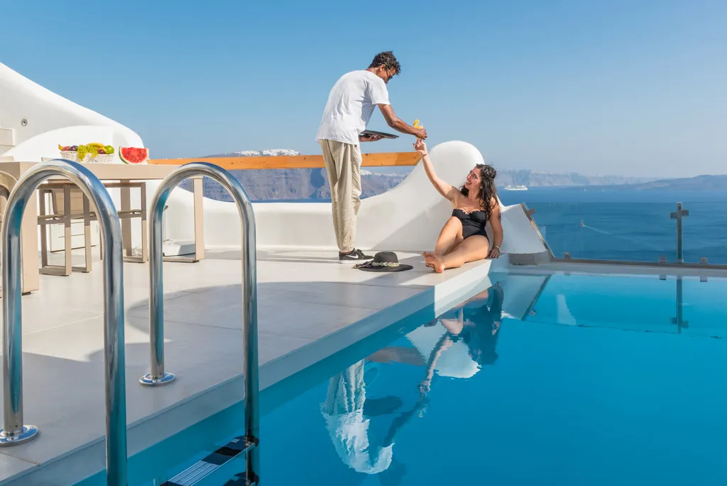 General view, Elite Luxury Suites, Santorini