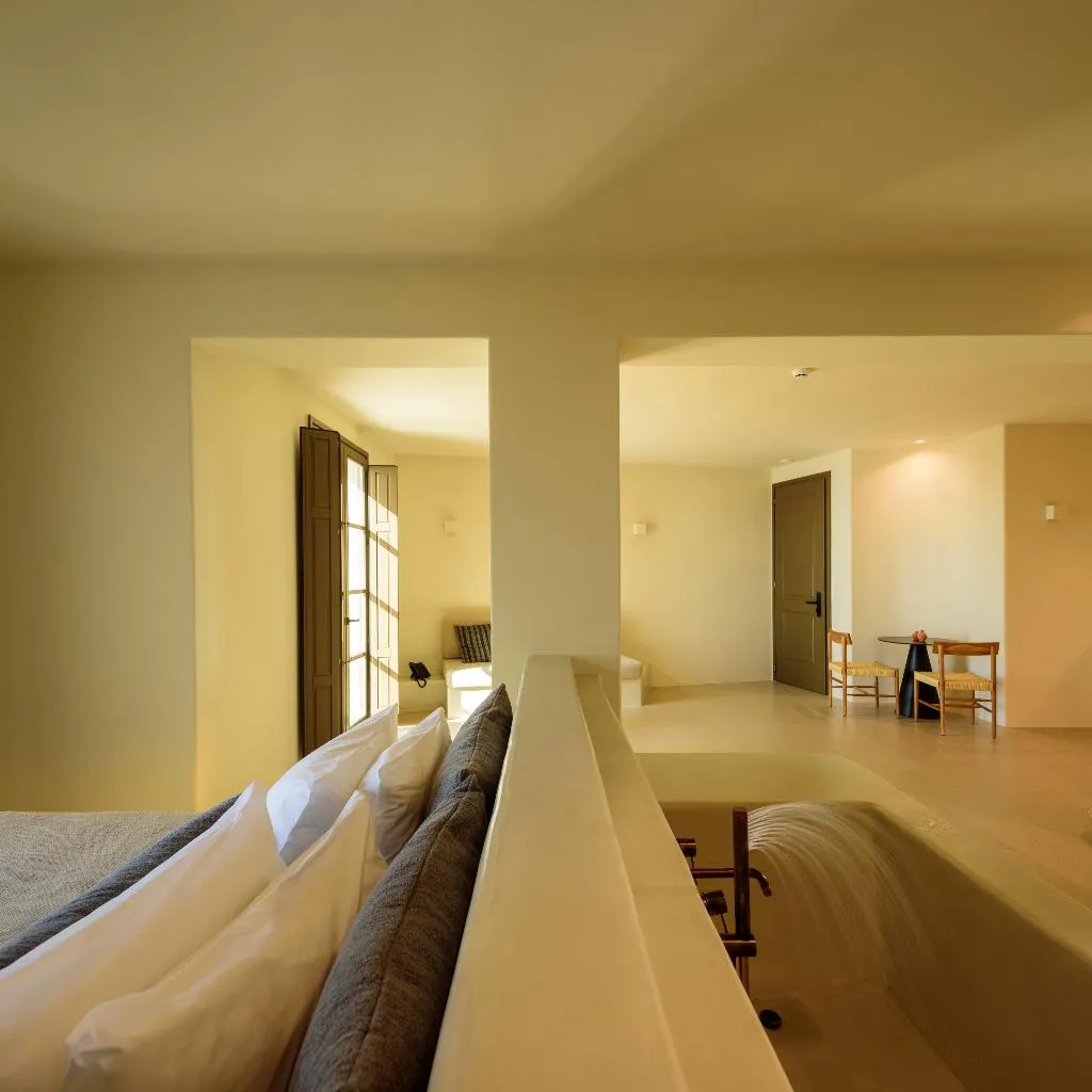 SUITE SEA VIEW WITH PRIVATE POOL Room, Elessa Hotel, Santorini
