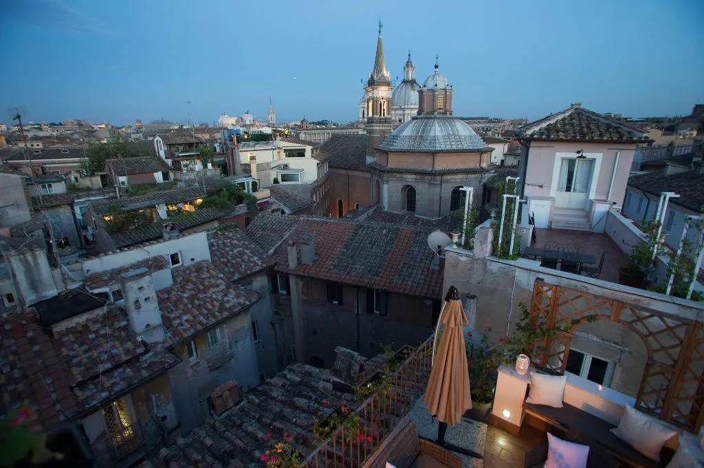 Terrace, Relais Arco Della Pace, Rome