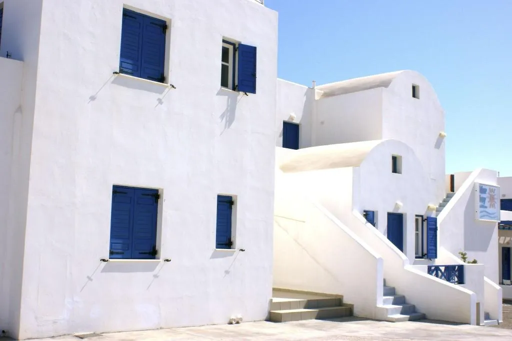 General view, Blue Bay Villas, Santorini