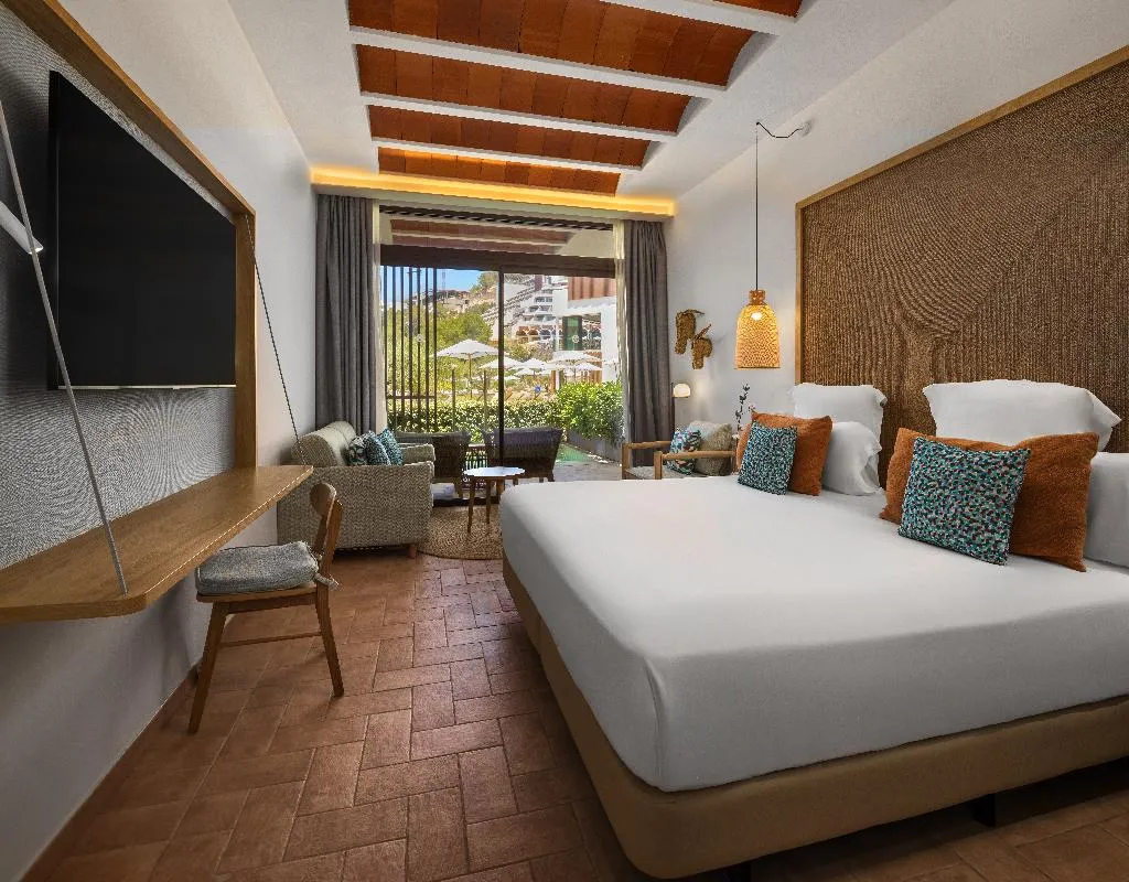 DOUBLE KING SIZE BED Room, Cala San Miguel Ibiza Res, Curio Colllec by Hilton, Ibiza