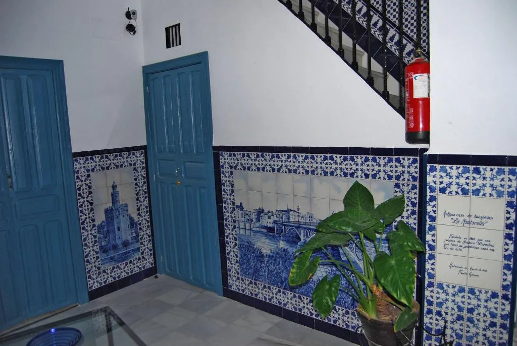 Lobby, Pension La Montorena, Seville