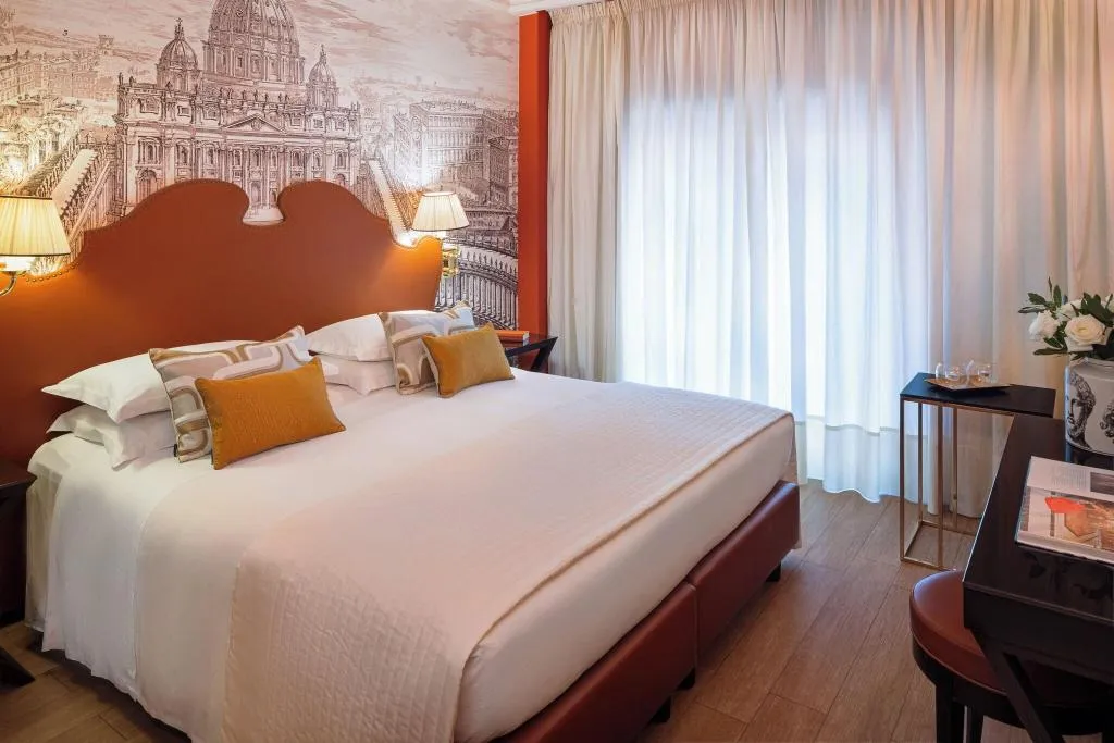 Double or Twin DELUXE Room, Starhotels Michelangelo Roma, Rome