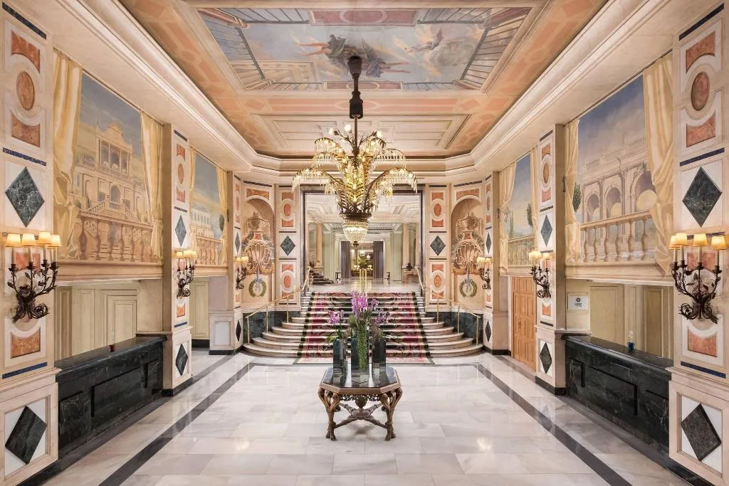 Lobby, The Palace, A Luxury Collection Hotel, Madrid