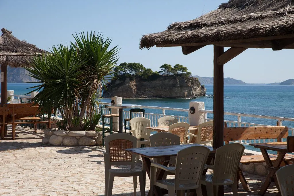 Terrace, Korfiatis Apartments, Zante