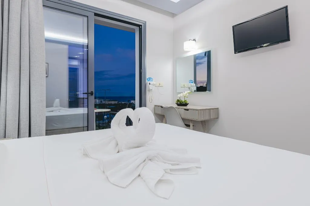 DOUBLE WITH BALCONY Room, Christina Apartments, Zante