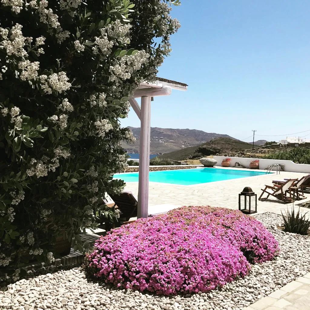 General view, Yakinthos Residence, Mykonos