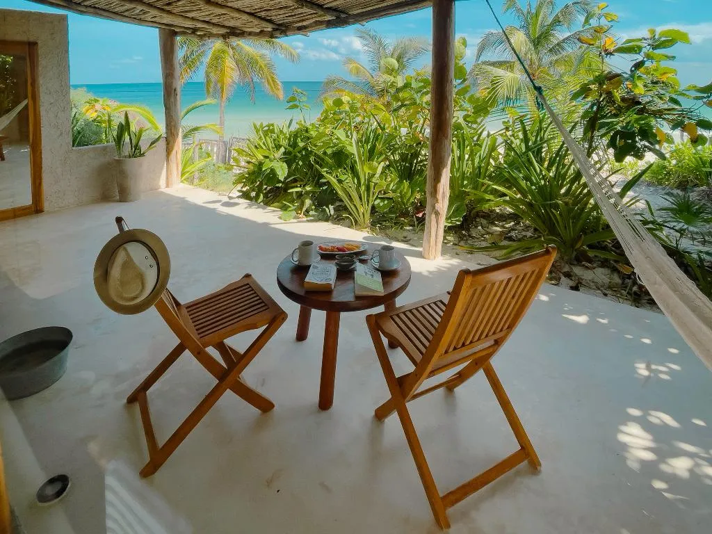 TRIPLE WITH TERRACE Room, Pocna Tulum Hote, Beach Clubs & Restaurants, Cancun Area