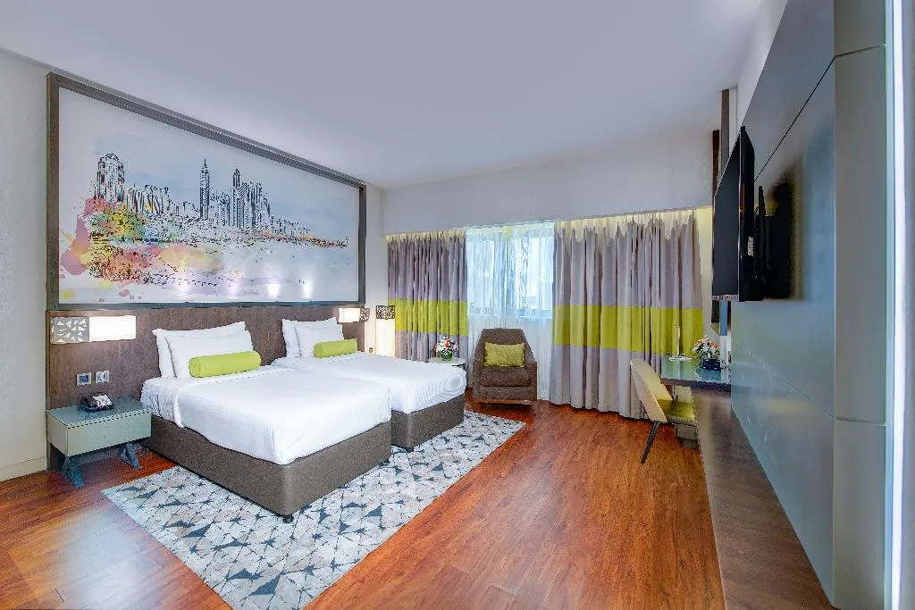 TWIN EXECUTIVE Room, Howard Johnson Plaza by Wyndham Dubai Deira, Dubai