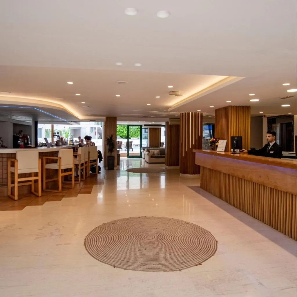 Lobby, Porto Greco Village Beach hotel, Crete