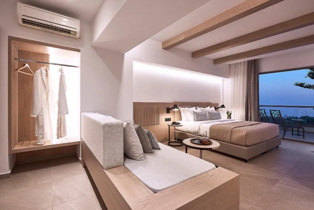 JUNIOR SUITE SEA VIEW Room, Coriva Beach Hotel & Bungalows by chc group, Crete
