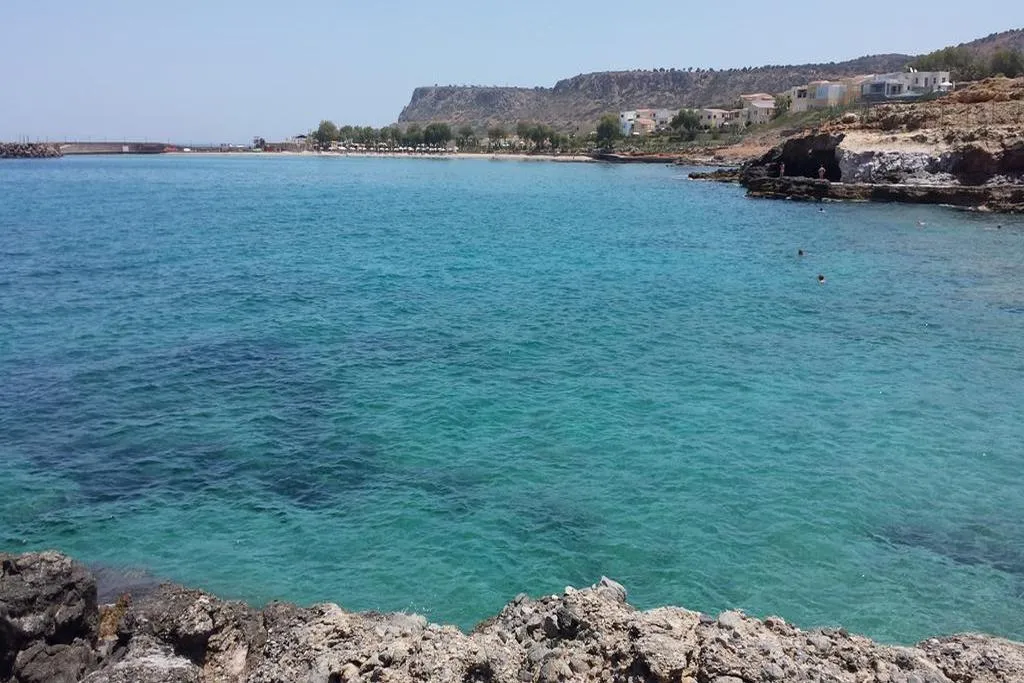Beach, Vagelis Comfort Apartments, Crete