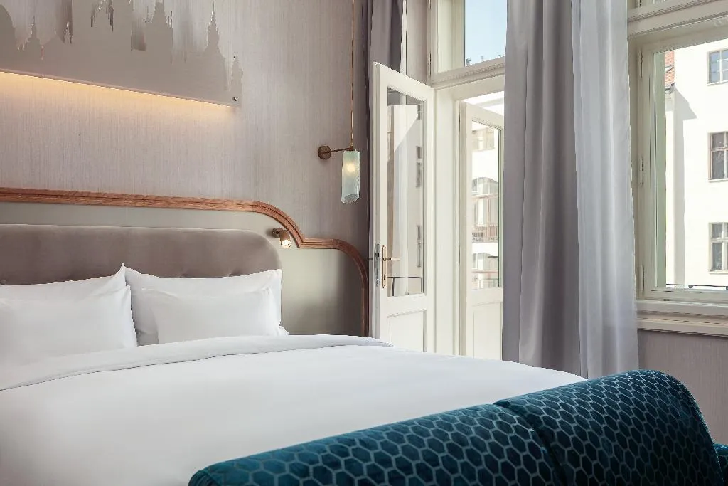 DOUBLE DELUXE WITH BALCONY Room, Allure Hotel & Residence Prague, Prague