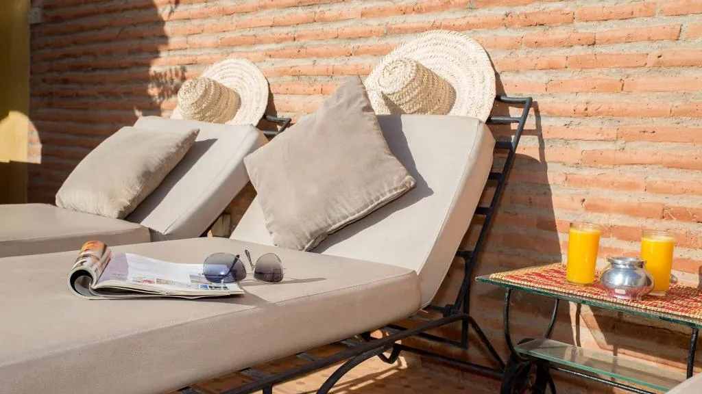 Terrace, Riad Samsli, Marrakech