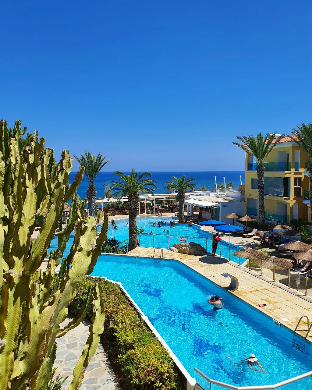 Pool, Malama Beach Holiday Village, Cyprus